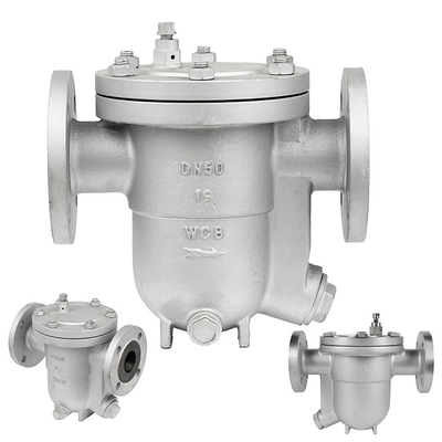 Valva de condensación de vapor de acero fundido de flujo libre duradera WCB gris CS41H-16C