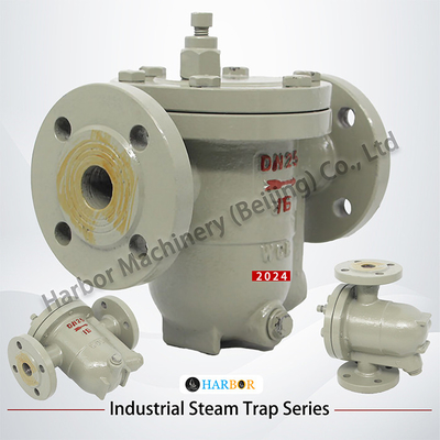 Valva de condensación de vapor de acero fundido de flujo libre duradera WCB gris CS41H-16C