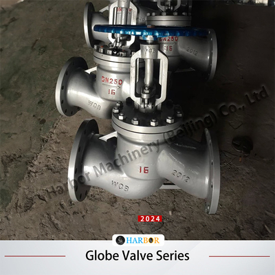 J41H-16/25C válvula de globo de acero fundido con brida controlada por estructura para medios de agua