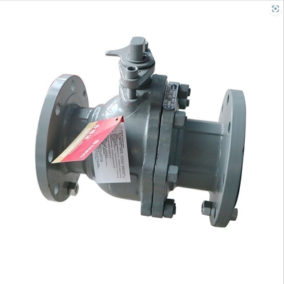 Válvula de bolas con flanges de sellado blando para medio de gas de agua Q41F-16C