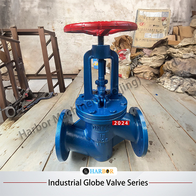 Válvula globular de acero fundido revestida con PTFE resistente a la corrosión J41F46-16C DN15-DN300