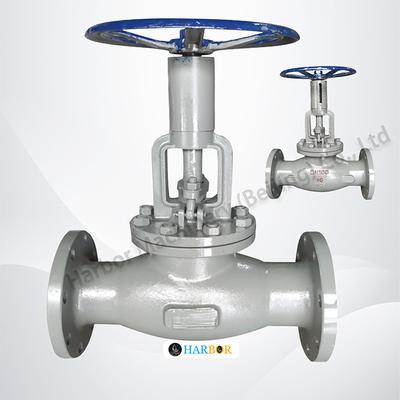 Válvula de control manual industrial de conexión por bridas para el caudal de agua Reglamento T40H-16C