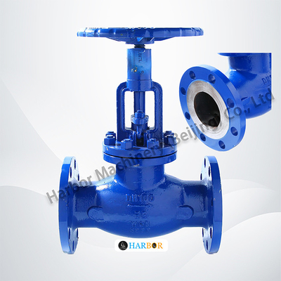 Válvula de control manual industrial de conexión por bridas para el caudal de agua Reglamento T40H-16C