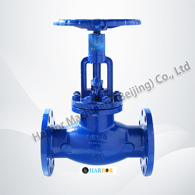 Válvula de control manual industrial de conexión por bridas para el caudal de agua Reglamento T40H-16C
