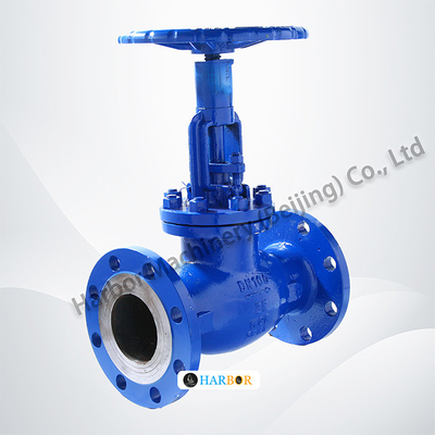 Válvula de control manual industrial de conexión por bridas para el caudal de agua Reglamento T40H-16C