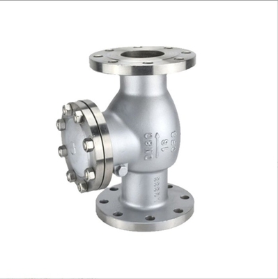 Estructura de control de agua H44W-16P válvula de compresión con brida de acero inoxidable