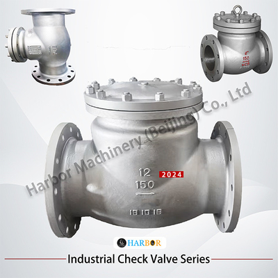 Válvula de control de oscilación con brida media de agua y gas de acero inoxidable DN15-DN300