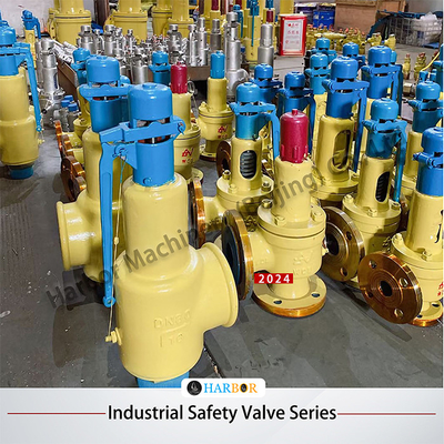 Válvula de seguridad cerrada de acero fundido con certificación ISO9001 2008 CE A42Y/A48Y-16C para uso industrial