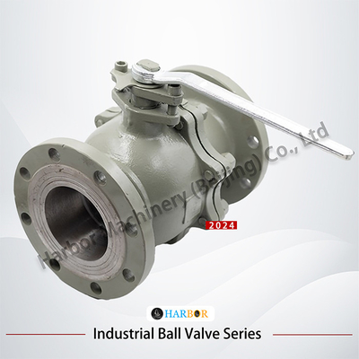 Válvula de bolas de acero fundido de sellado duro manual con brida Q41H/Y-16/25C