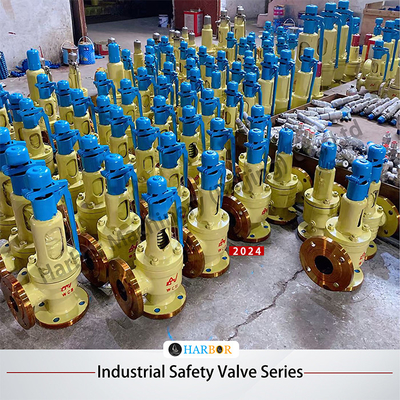Válvula de seguridad cerrada de acero fundido con certificación ISO9001 2008 CE A42Y/A48Y-16C para uso industrial