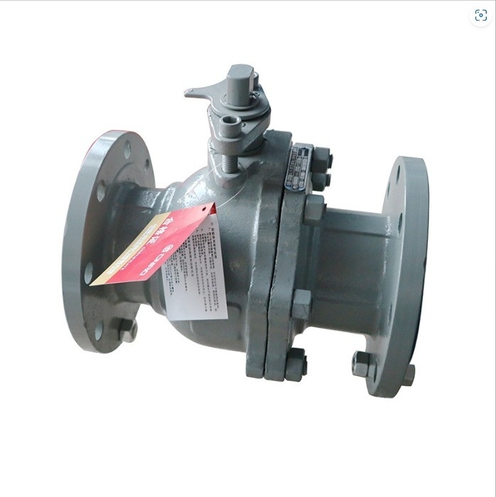 Válvula de bolas con flanges de sellado blando para medio de gas de agua Q41F-16C