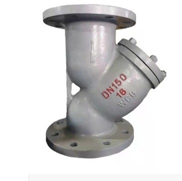 Válvula de filtro de ingeniería de flexión Y-estirador de acero carbono GL41H-16C para medios de agua