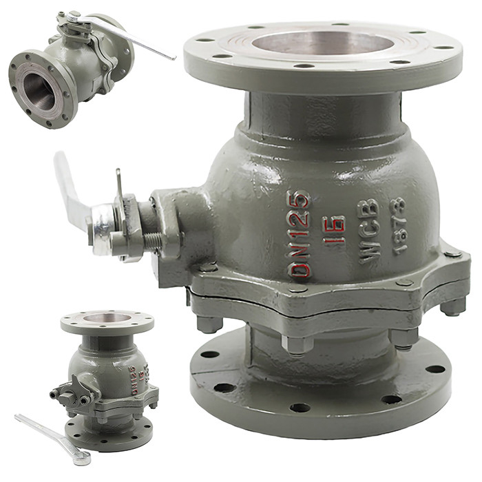 Válvula de bolas de acero fundido de sellado duro manual con brida Q41H/Y-16/25C